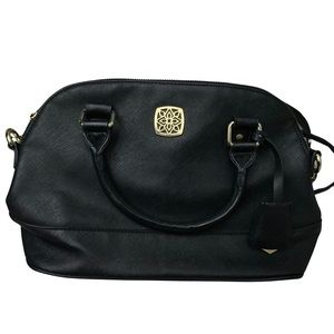 Christian Siriano black purse